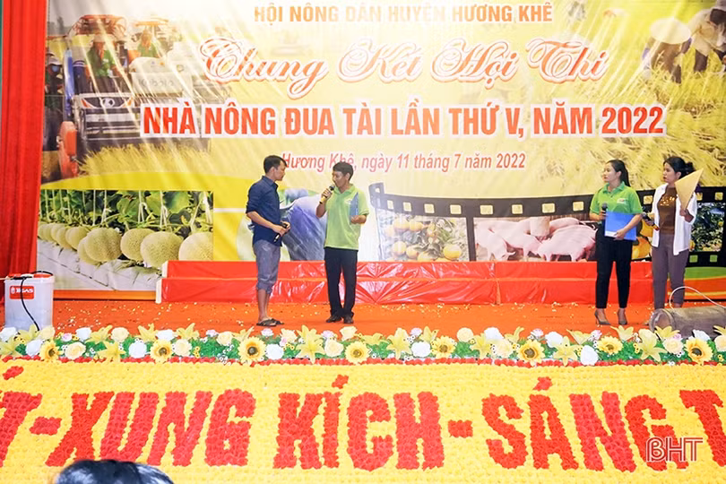 Phú Gia giành giải nhất Hội thi Nhà nông đua tài huyện Hương Khê