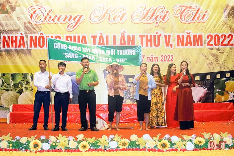 Phú Gia giành giải nhất Hội thi Nhà nông đua tài huyện Hương Khê