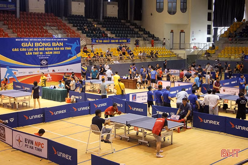 Dư âm đẹp về Giải Bóng bàn các câu lạc bộ mở rộng Báo Hà Tĩnh lần thứ III