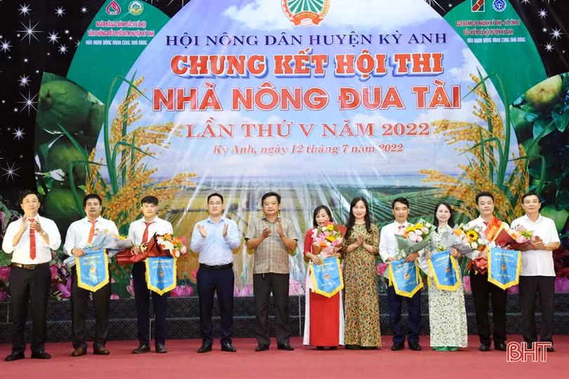 Xã Kỳ Thư giành giải nhất Hội thi Nhà nông đua tài huyện Kỳ Anh