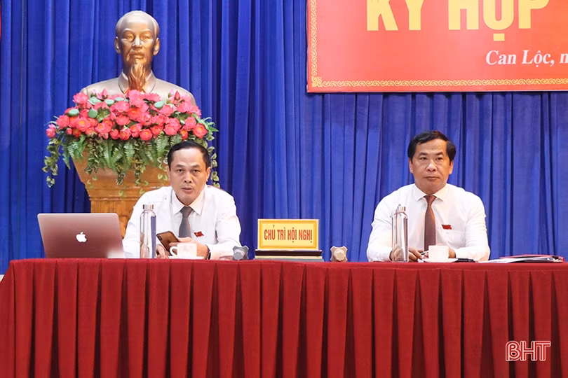 HĐND huyện Can Lộc thảo luận các nhóm nhiệm vụ, giải pháp trọng tâm 6 tháng cuối năm