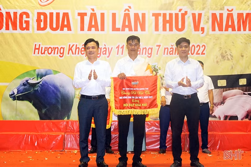 Phú Gia giành giải nhất Hội thi Nhà nông đua tài huyện Hương Khê