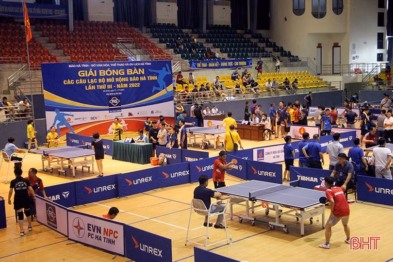 Dấu ấn những nhân tố mới Giải Bóng bàn các CLB mở rộng Báo Hà Tĩnh