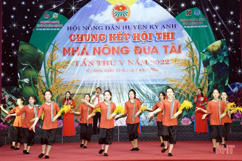 Xã Kỳ Thư giành giải nhất Hội thi Nhà nông đua tài huyện Kỳ Anh