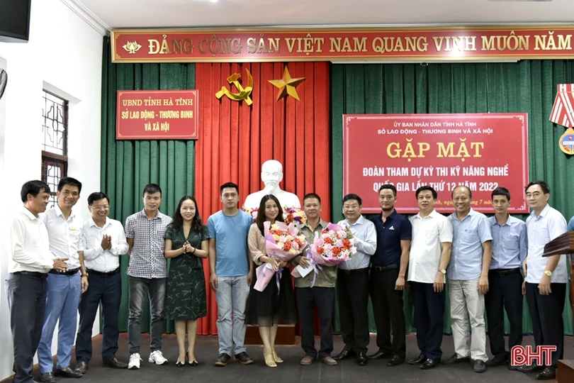 Đoàn Hà Tĩnh chuẩn bị kỹ lưỡng cho kỳ thi Kỹ năng nghề quốc gia lần thứ 12