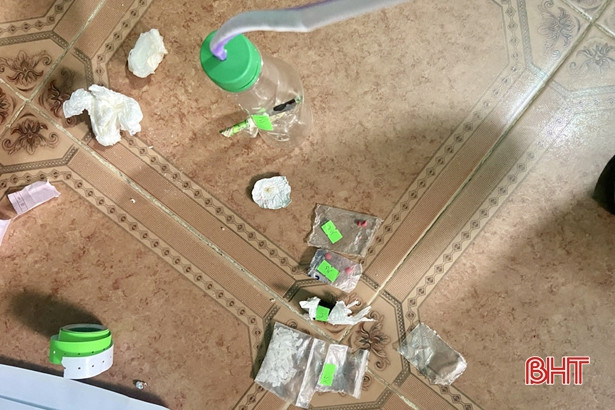 Công an TP Hà Tĩnh tóm gọn đối tượng tàng trữ trái phép chất ma túy