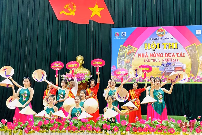 Phường Đậu Liêu nhất Hội thi Nhà nông đua tài thị xã Hồng Lĩnh