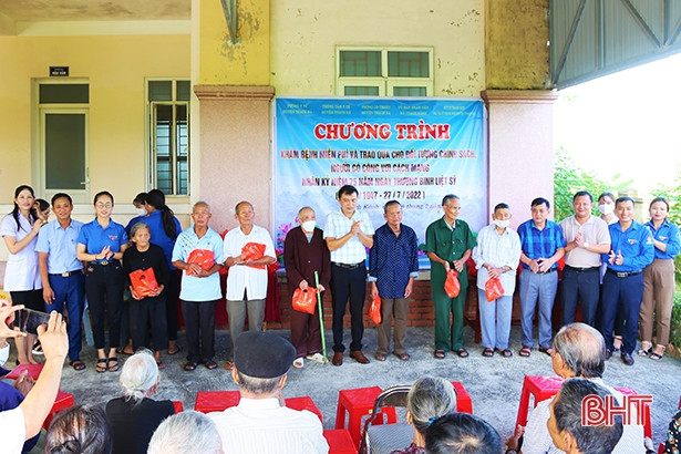 Các tổ chức, đơn vị khám và cấp phát thuốc miễn phí cho người dân Hà Tĩnh