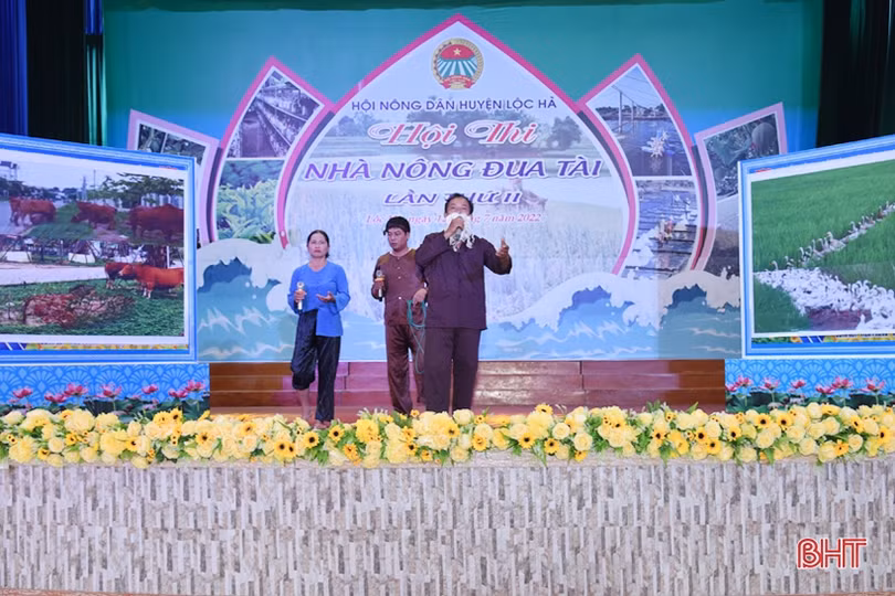 Mai Phụ nhất Hội thi Nhà nông đua tài huyện Lộc Hà lần thứ II