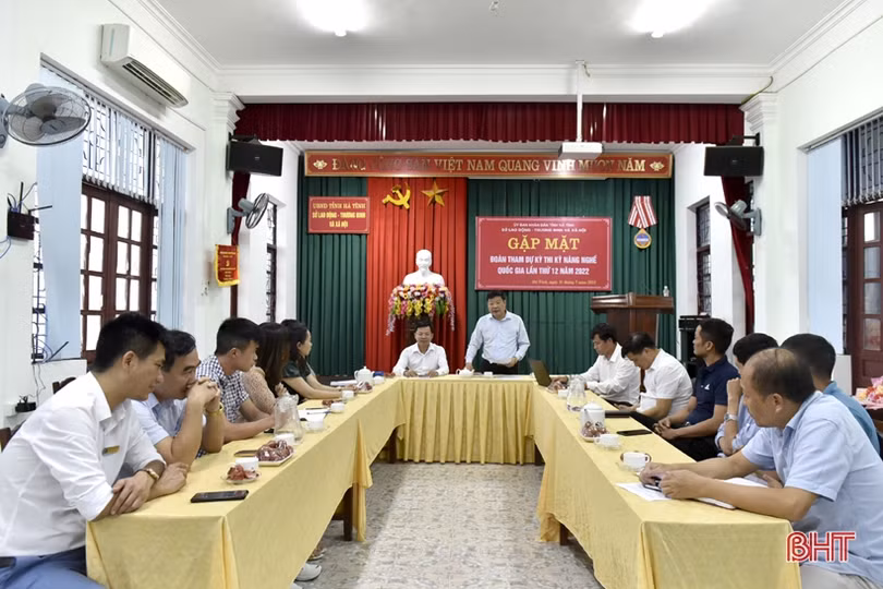 Đoàn Hà Tĩnh chuẩn bị kỹ lưỡng cho kỳ thi Kỹ năng nghề quốc gia lần thứ 12