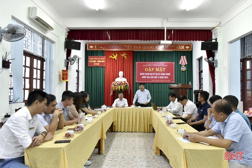 Đoàn Hà Tĩnh chuẩn bị kỹ lưỡng cho kỳ thi Kỹ năng nghề quốc gia lần thứ 12