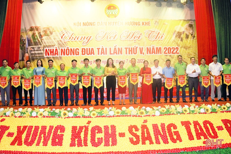 Phú Gia giành giải nhất Hội thi Nhà nông đua tài huyện Hương Khê