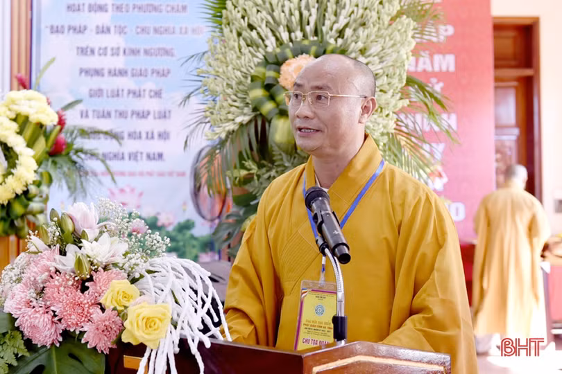 Hòa thượng Thích Bảo Nghiêm tiếp tục được suy cử là Trưởng Ban Trị sự Giáo hội Phật giáo tỉnh Hà Tĩnh