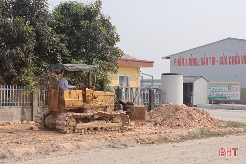 Đầu tư 80 tỷ đồng hoàn thiện hạ tầng Cụm công nghiệp Bắc Cẩm Xuyên