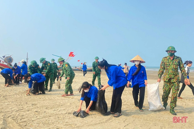 Tuổi trẻ Đồn Biên phòng Lạch Kèn với nhiều hoạt động vì cộng đồng