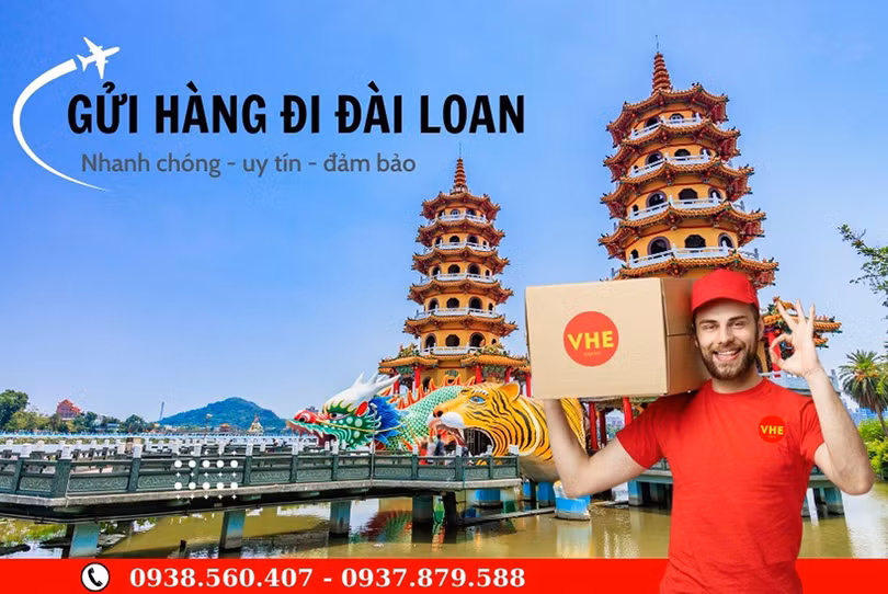 Dịch vụ gửi hàng đi Đài Loan đa dạng các loại hàng hóa