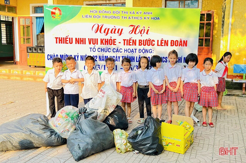 Thiếu nhi Hà Tĩnh náo nức với Ngày hội “Thiếu nhi vui khỏe - Tiến bước lên Đoàn”