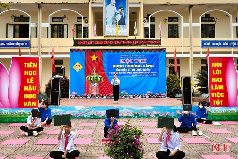 Thiếu nhi Hà Tĩnh náo nức với Ngày hội “Thiếu nhi vui khỏe - Tiến bước lên Đoàn”