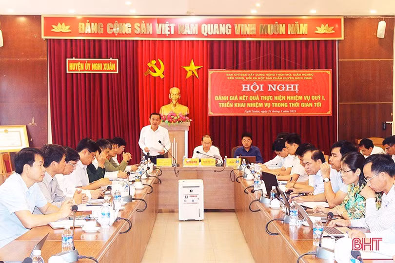 Nghi Xuân phấn đấu 8 xã đạt chuẩn NTM nâng cao, kiểu mẫu trong năm 2023