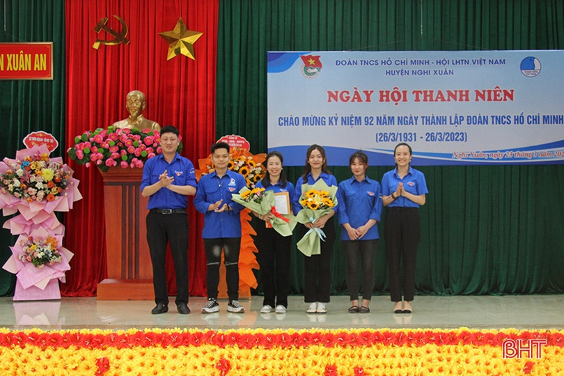 Tuổi trẻ Nghi Xuân sôi nổi tham gia Ngày hội thanh niên 2023