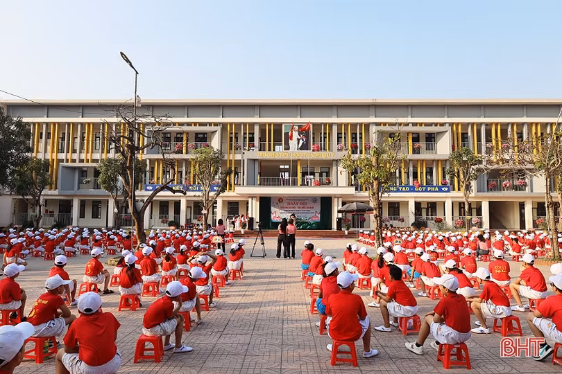 Sôi nổi “Ngày hội thiếu nhi vui khỏe - Tiến bước lên Đoàn” ở TP Hà Tĩnh