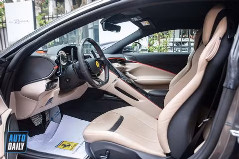 Khám phá Ferrari Roma chính hãng giá hơn 20 tỷ, sở hữu màu sơn độc