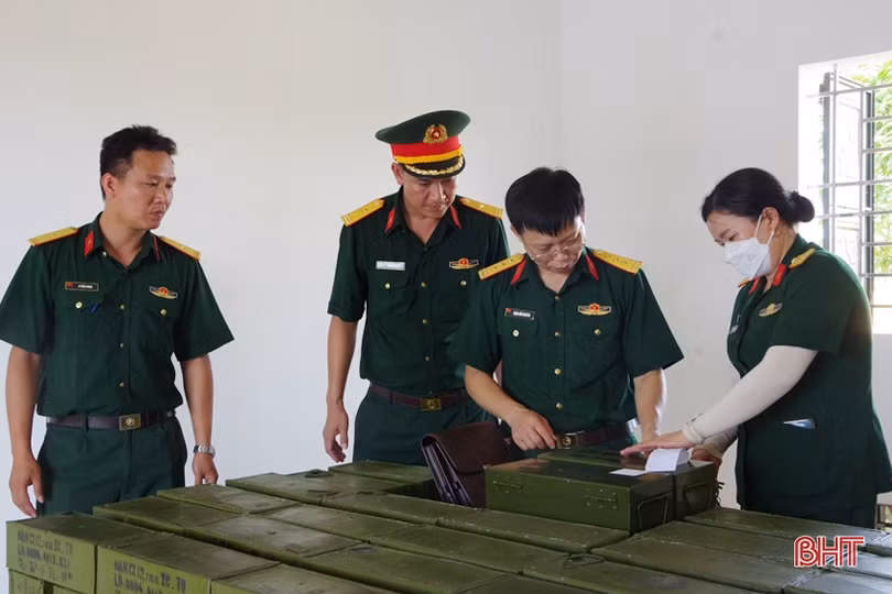 Đảm bảo an toàn vũ khí, trang thiết bị cho nhiệm vụ sẵn sàng chiến đấu