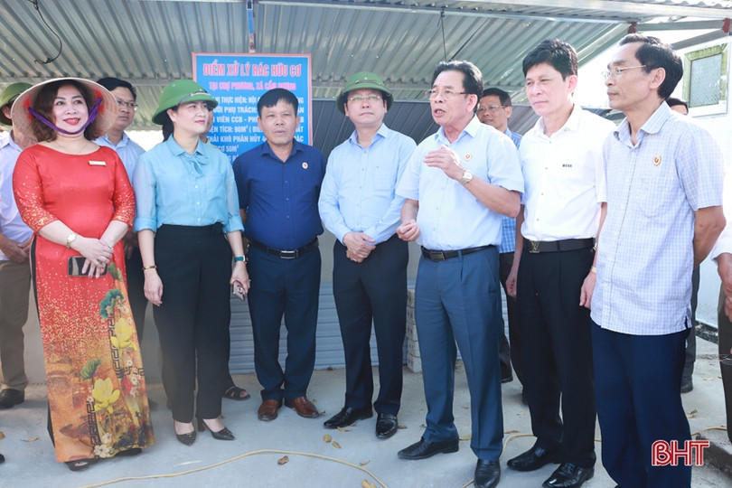 Cựu chiến binh Hà Tĩnh ra mắt câu lạc bộ bảo vệ môi trường