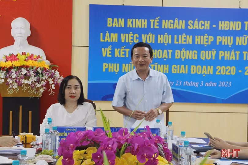 Quỹ Phát triển phụ nữ Hà Tĩnh góp phần giúp hội viên thoát nghèo, phát triển kinh tế