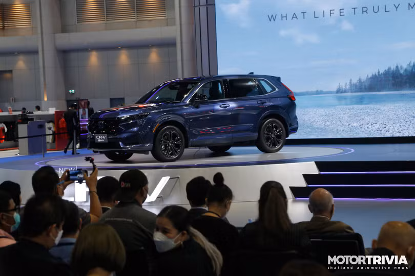 Ảnh thực tế Honda CR-V 2023 vừa ra mắt tại Thái Lan, chờ về Việt Nam