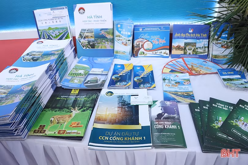 Hà Tĩnh trưng bày sản phẩm xúc tiến thương mại, đầu tư và du lịch tại Nghệ An