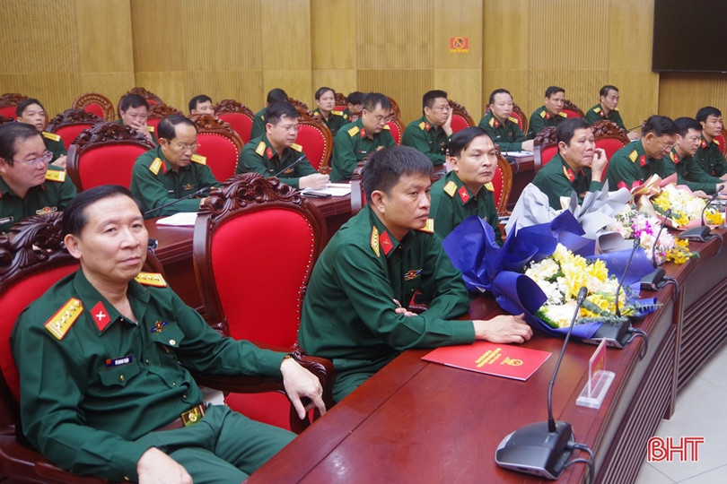 Bộ CHQS Hà Tĩnh có Tham mưu trưởng và Phó Chỉ huy trưởng mới