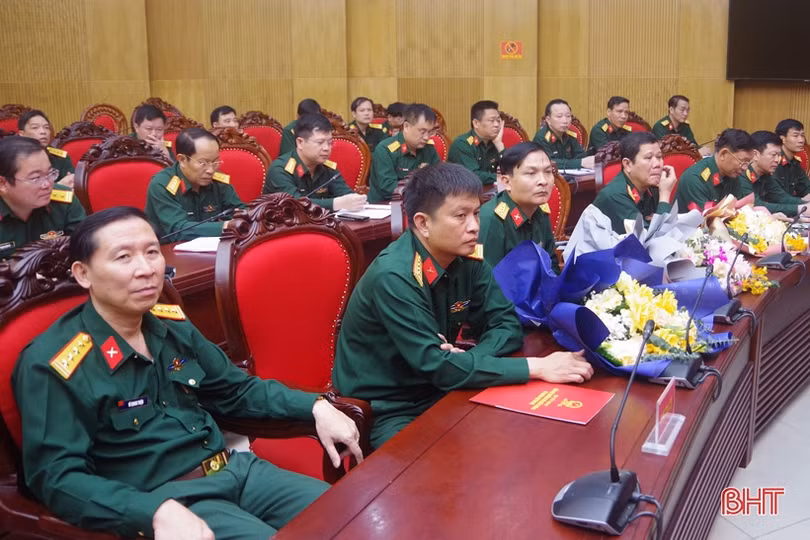 Bộ CHQS Hà Tĩnh có Tham mưu trưởng và Phó Chỉ huy trưởng mới