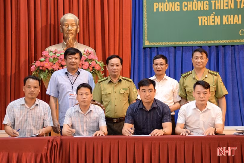 Can Lộc lên phương án phòng chống cháy rừng trước mùa nắng nóng