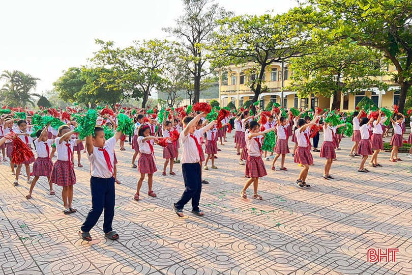 Thiếu nhi Hà Tĩnh náo nức với Ngày hội “Thiếu nhi vui khỏe - Tiến bước lên Đoàn”