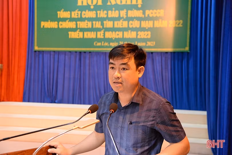 Can Lộc lên phương án phòng chống cháy rừng trước mùa nắng nóng