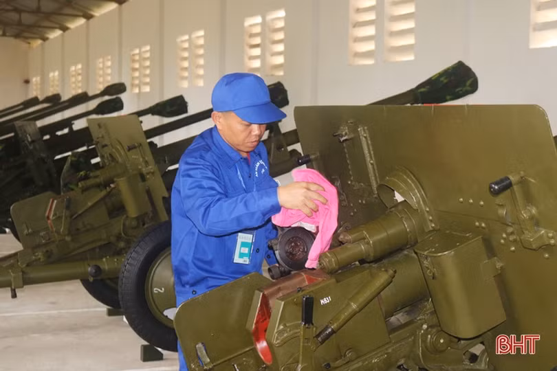 Đảm bảo an toàn vũ khí, trang thiết bị cho nhiệm vụ sẵn sàng chiến đấu