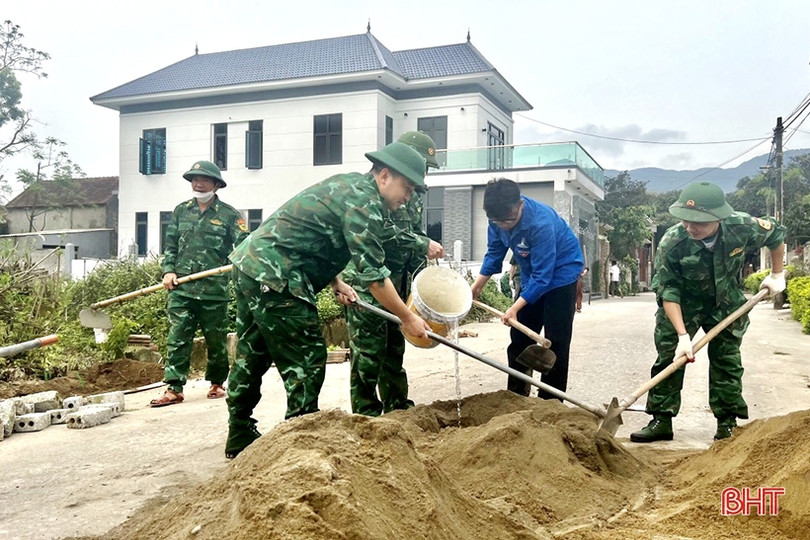 Tuổi trẻ Đồn Biên phòng Lạch Kèn với nhiều hoạt động vì cộng đồng