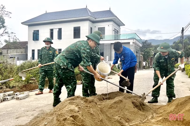 Tuổi trẻ Đồn Biên phòng Lạch Kèn với nhiều hoạt động vì cộng đồng