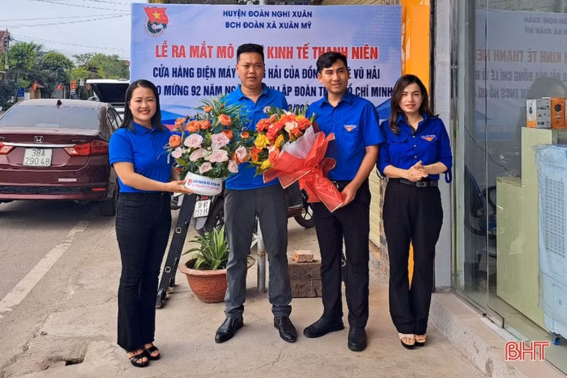 Ra mắt 2 mô hình kinh tế thanh niên ở Nghi Xuân