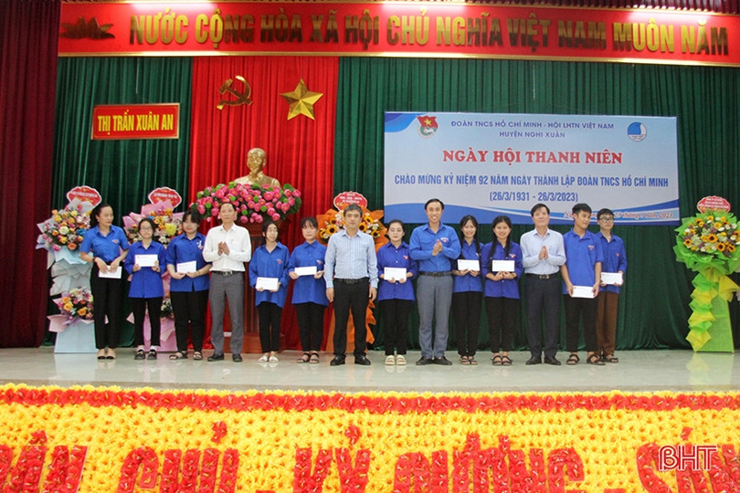 Tuổi trẻ Nghi Xuân sôi nổi tham gia Ngày hội thanh niên 2023