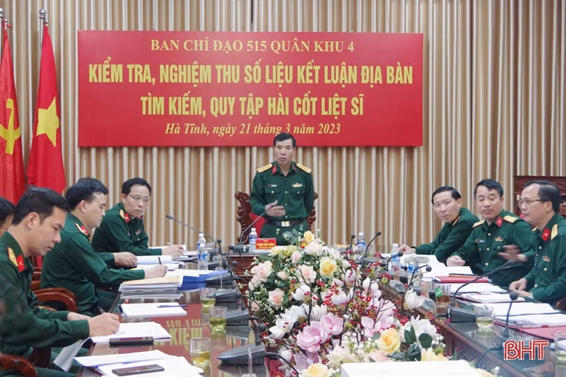 Thực hiện hiệu quả việc lập bản đồ tìm kiếm, cất bốc, quy tập hài cốt liệt sĩ ở Hà Tĩnh