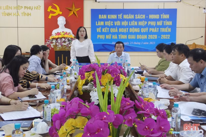 Quỹ Phát triển phụ nữ Hà Tĩnh góp phần giúp hội viên thoát nghèo, phát triển kinh tế