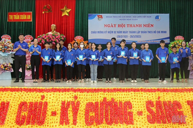 Tuổi trẻ Nghi Xuân sôi nổi tham gia Ngày hội thanh niên 2023