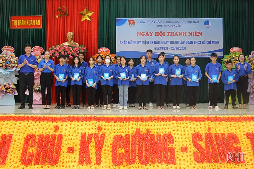 Tuổi trẻ Nghi Xuân sôi nổi tham gia Ngày hội thanh niên 2023
