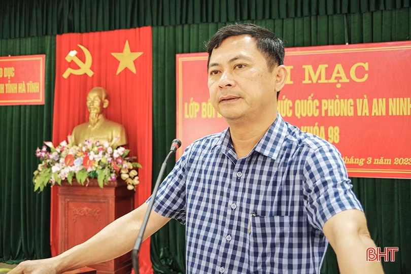 Bồi dưỡng kiến thức quốc phòng - an ninh cho 88 cán bộ ở Hà Tĩnh