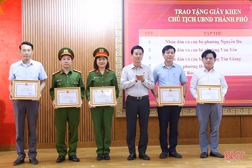 Phát hiện, xử lý nhiều vụ việc nhờ camera giám sát an ninh trật tự ở TP Hà Tĩnh