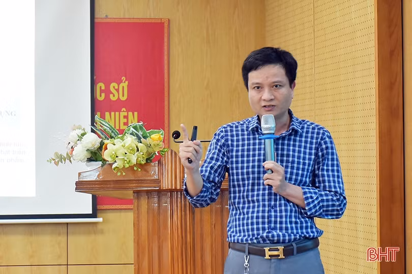 Mỗi đoàn viên, thanh niên ngành KH&CN Hà Tĩnh phải luôn tiên phong đổi mới sáng tạo, chuyển đổi số