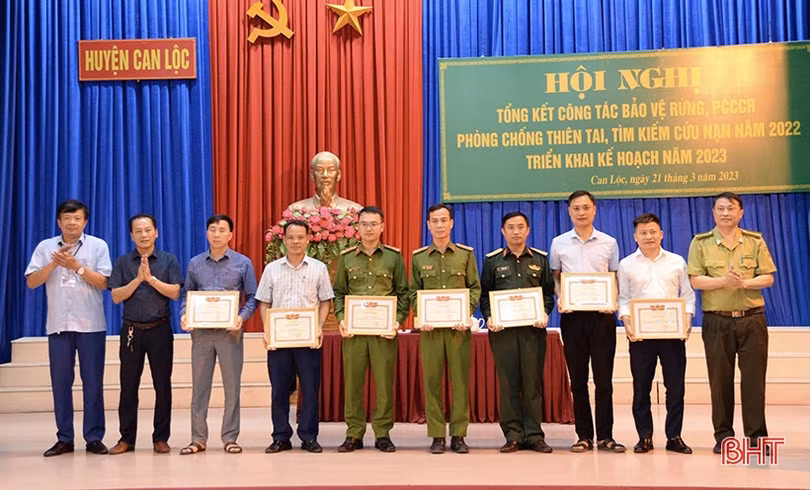 Can Lộc lên phương án phòng chống cháy rừng trước mùa nắng nóng