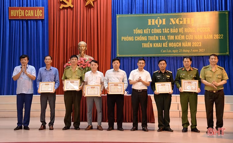 Can Lộc lên phương án phòng chống cháy rừng trước mùa nắng nóng